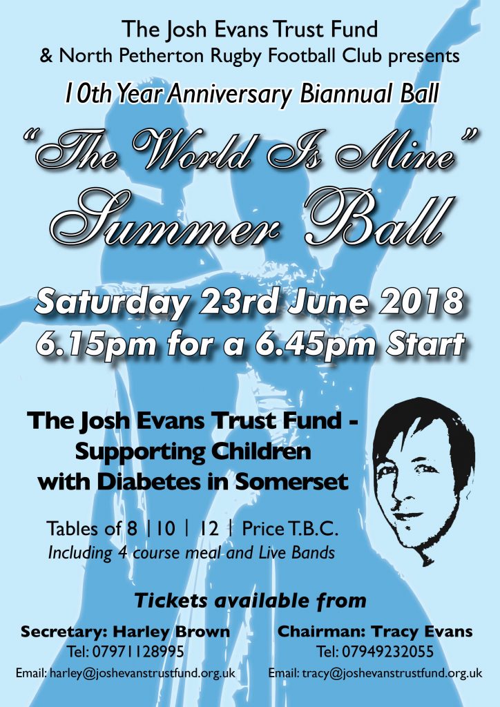 Josh Evans Trust Fund Ball Poster